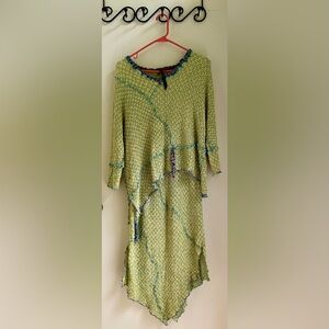 FRENCH DRESSING 2-piece 3/4 Sleeve Popcorn Lace Dress Set